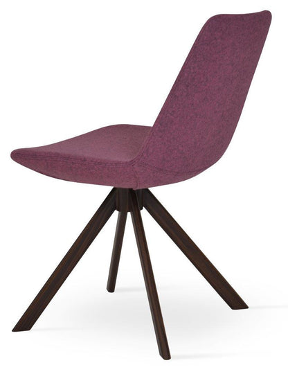Eiffel Sword Swivel Dining Chair