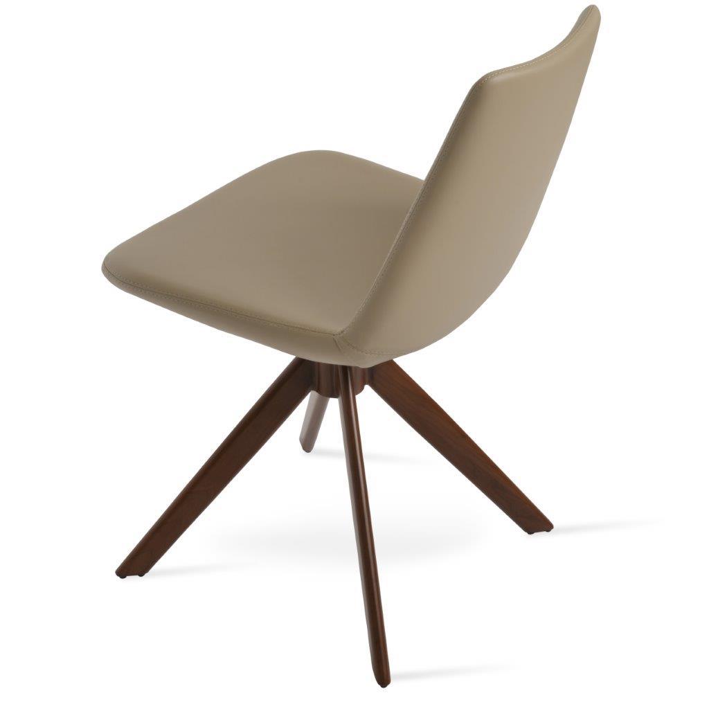 Eiffel Sword Swivel Dining Chair