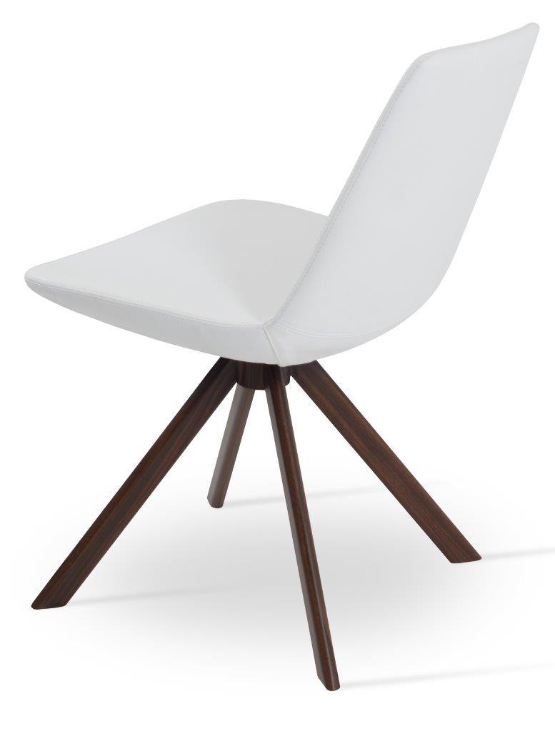 Eiffel Sword Swivel Dining Chair