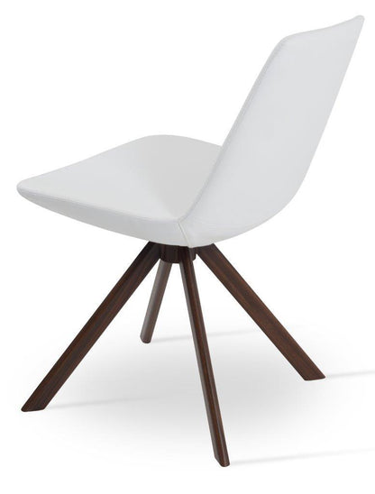Eiffel Sword Swivel Dining Chair