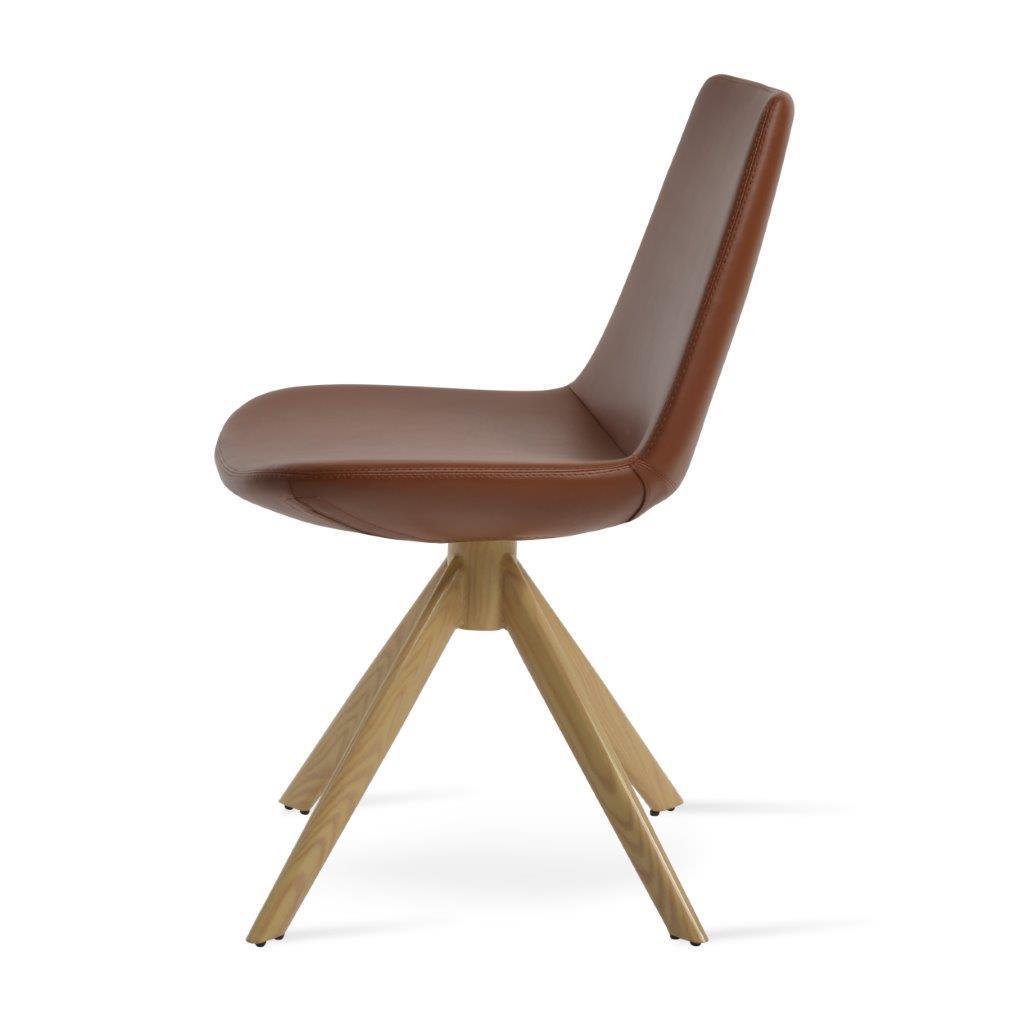 Eiffel Sword Swivel Dining Chair