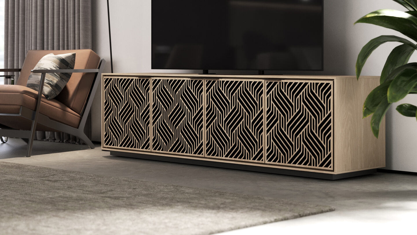 Elements 8703 Weave Media Cabinet