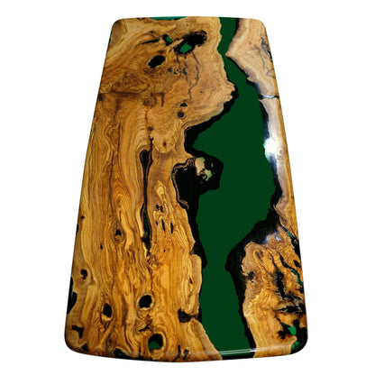Elysion Green River Olive Wood Dining Table
