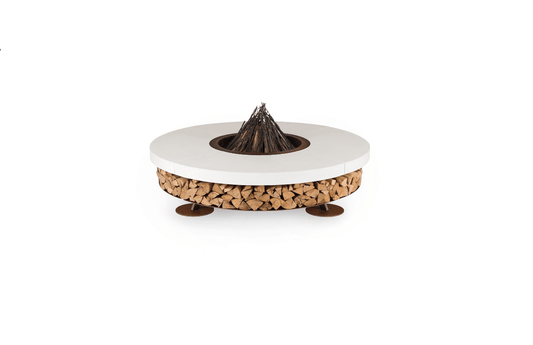 Ercole  Concrete Fire Pit By