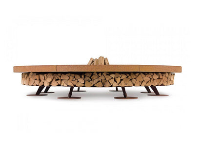 Ercole  Concrete Fire Pit By