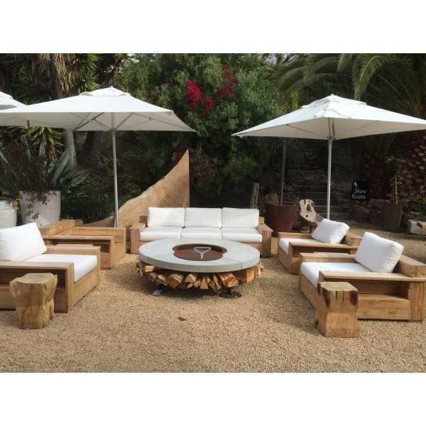 Ercole  Concrete Fire Pit By