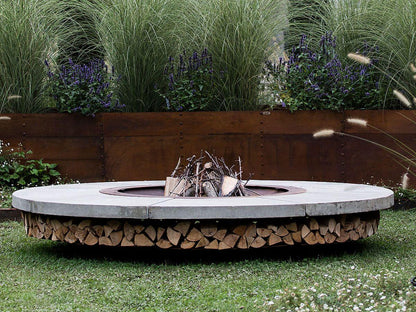 Ercole Marble Fire Pit