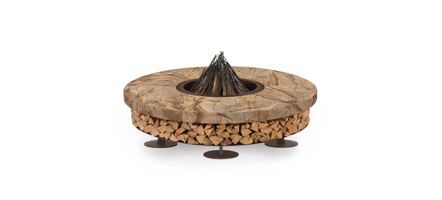 Ercole Marble Fire Pit
