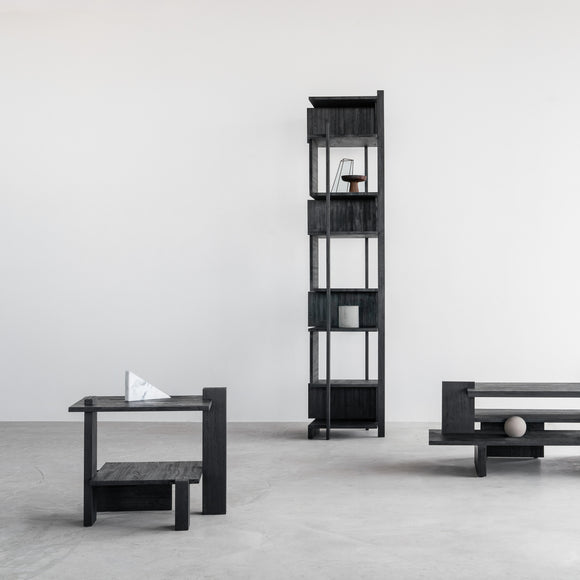 Abstract Side Table