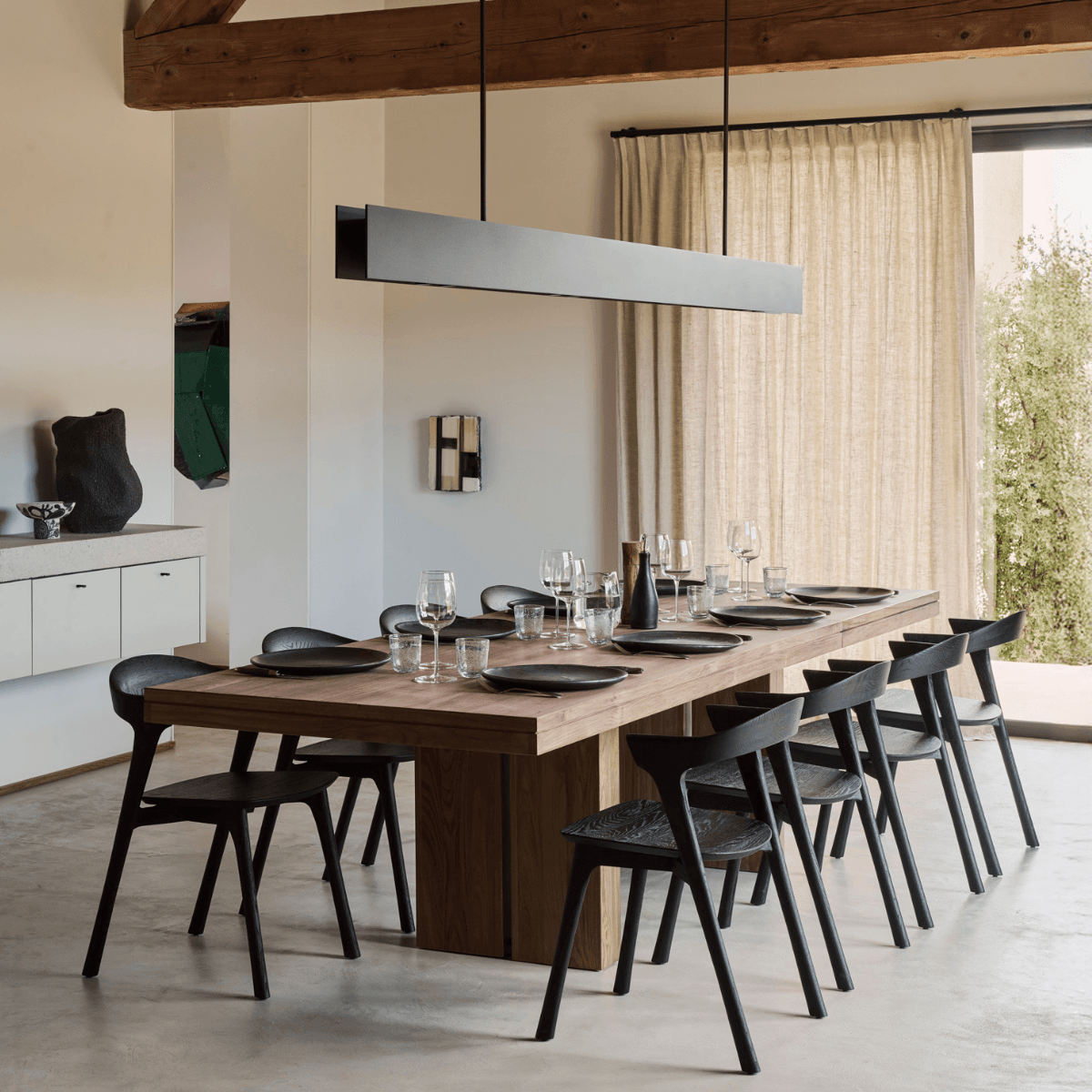 Double Extendable Dining Table