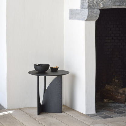 Geometric side table