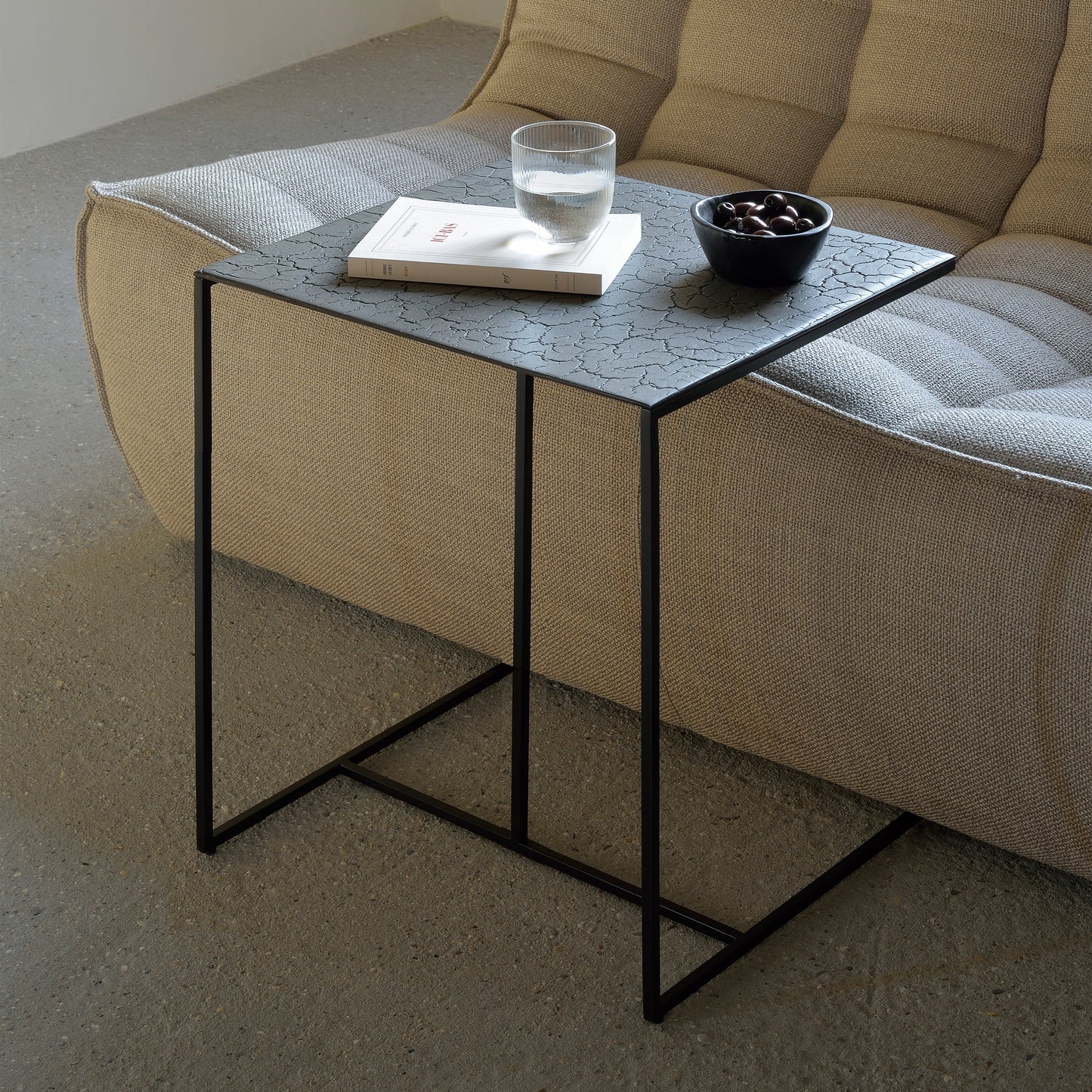 Triptic side table