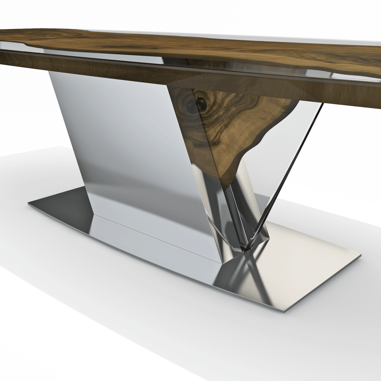 Evandros Walnut Dining Table