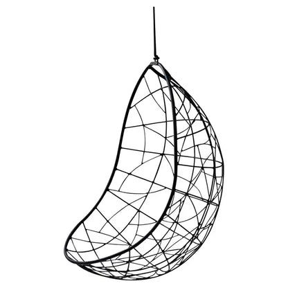 Nest Egg Hanging Swing Chair in Black