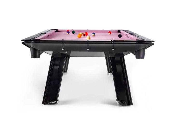 Filotto Black Smoked Glass Billiard Table