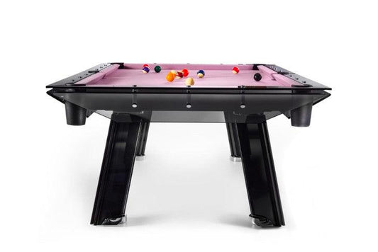 Filotto Black Smoked Glass Billiard Table