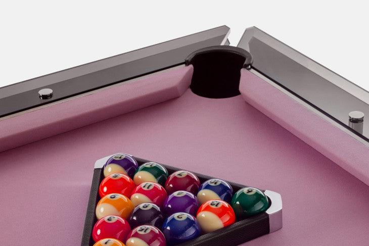 Filotto Black Smoked Glass Billiard Table
