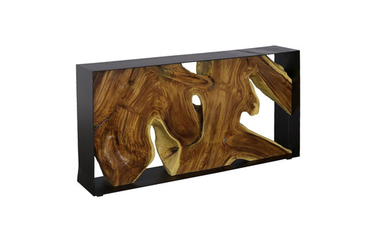 Framed Console Table Natural TH107958
