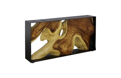 Framed Console Table Natural TH107958