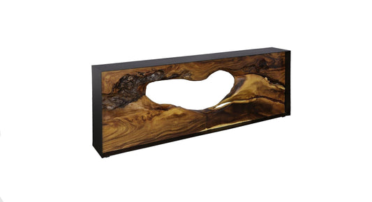 Framed Console Table Natural TH108047