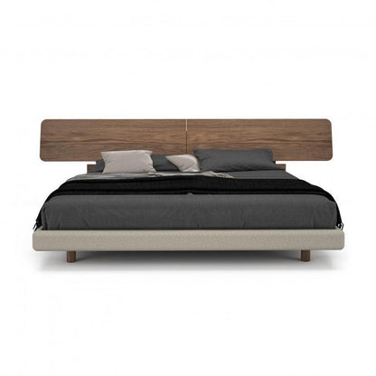 Frank Bed with Wood Headboard