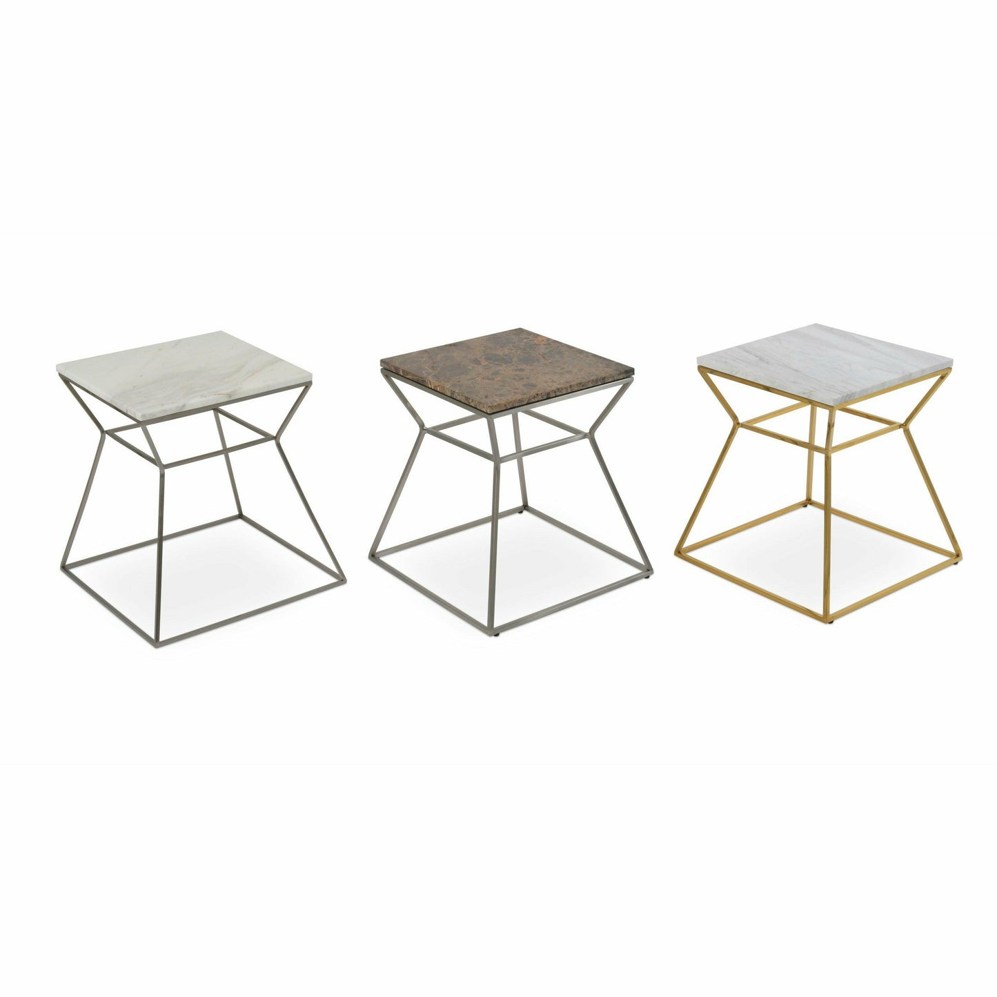 GAKKO MARBLE TOP END TABLE