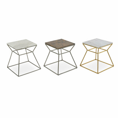 GAKKO MARBLE TOP END TABLE
