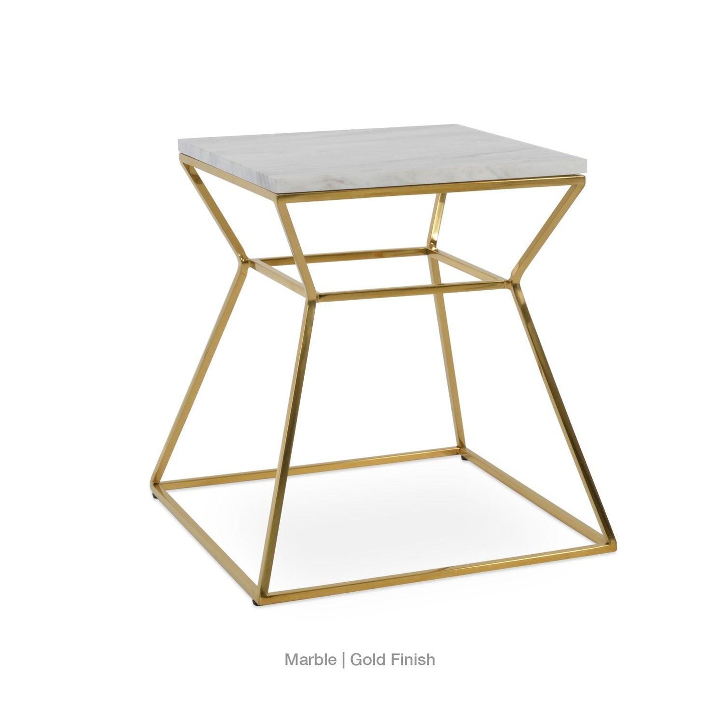 GAKKO MARBLE TOP END TABLE