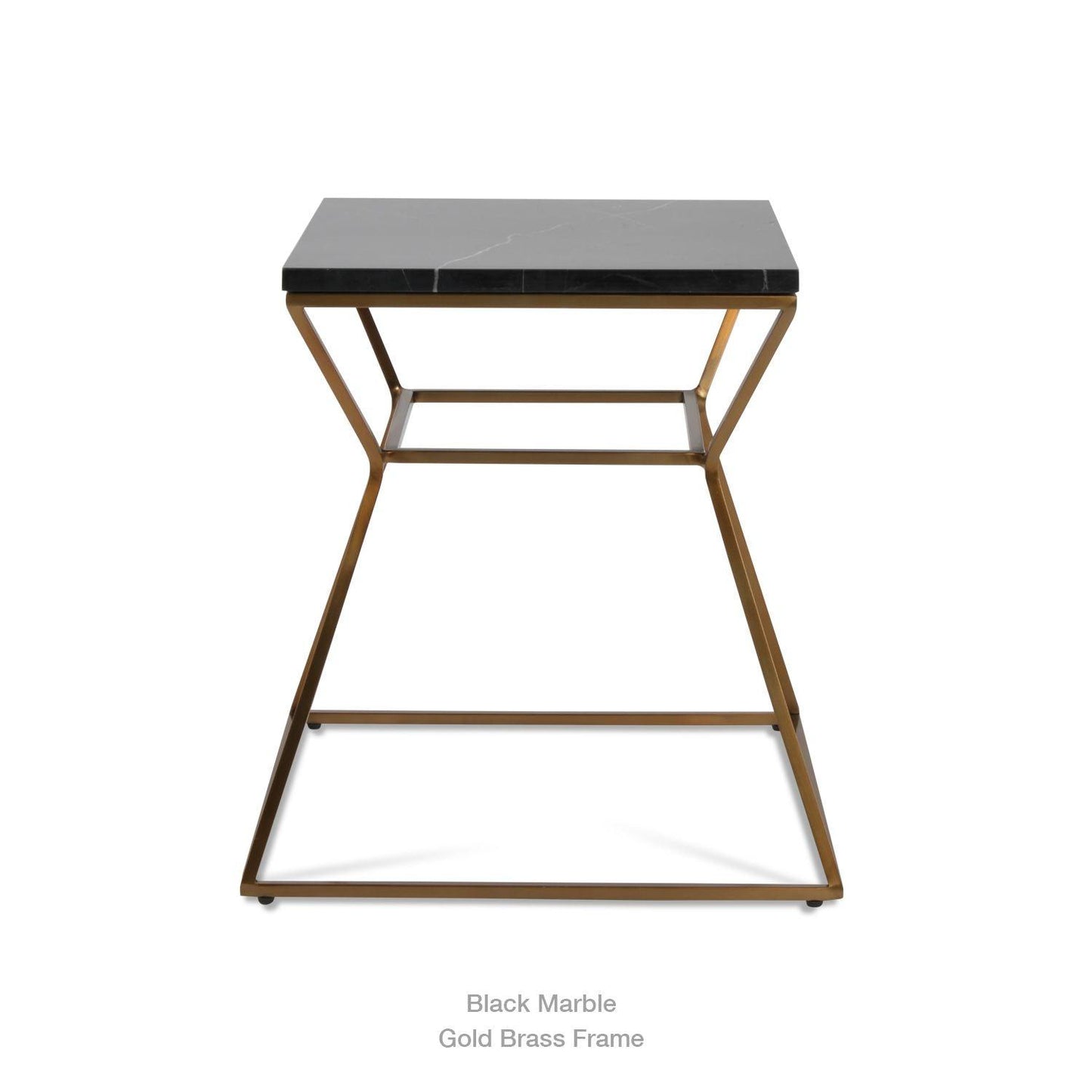 GAKKO MARBLE TOP END TABLE