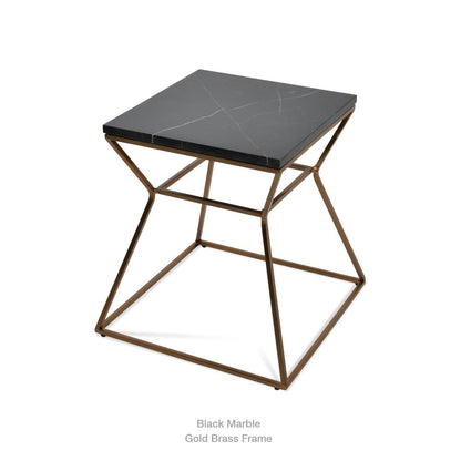 GAKKO MARBLE TOP END TABLE