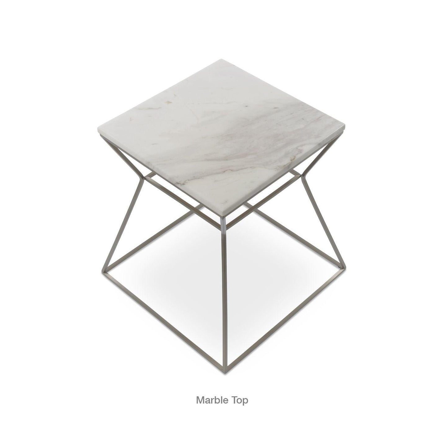 GAKKO MARBLE TOP END TABLE