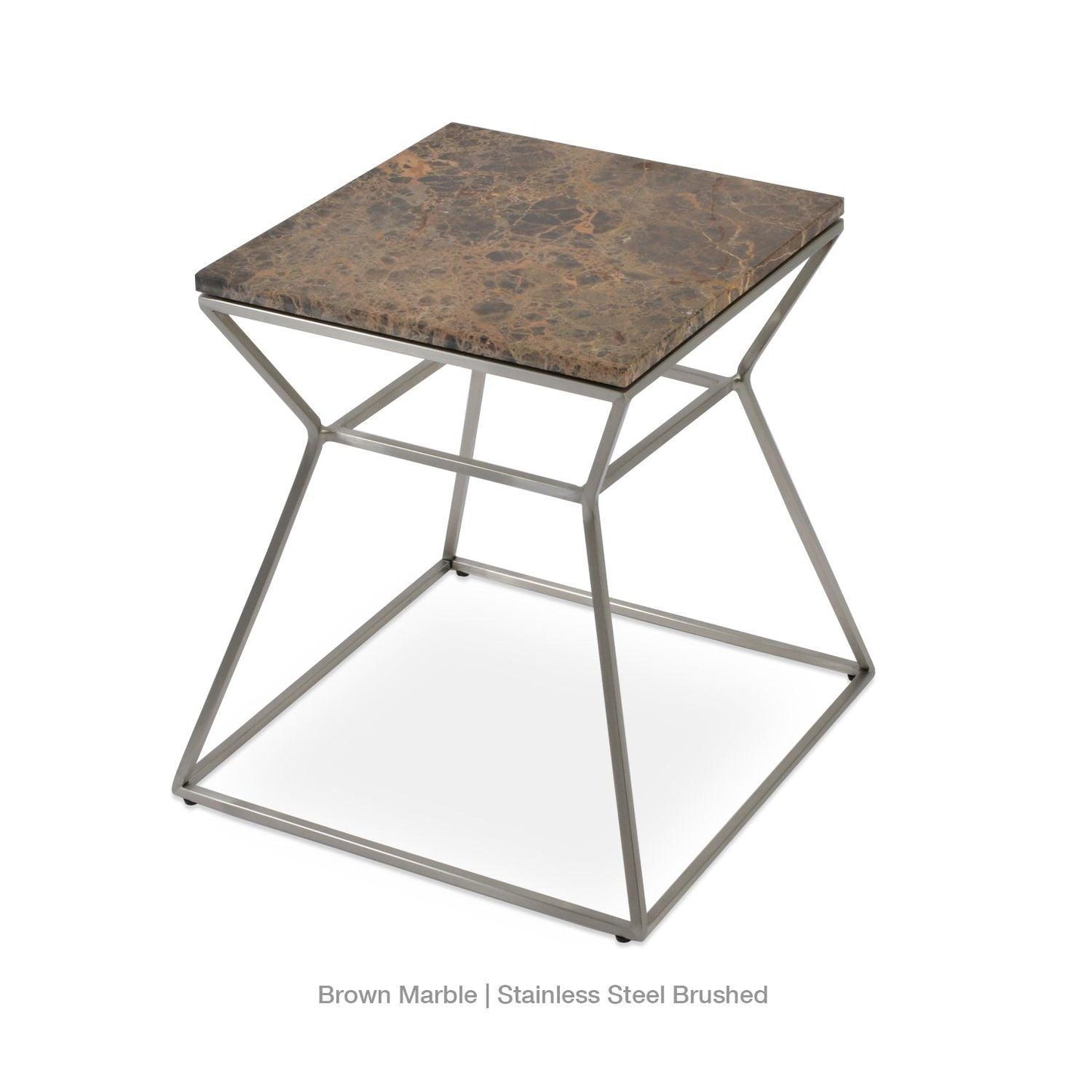 GAKKO MARBLE TOP END TABLE