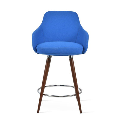 GAZEL ARM WOOD STOOL