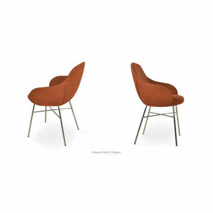 GAZEL CROSS ARMCHAIR
