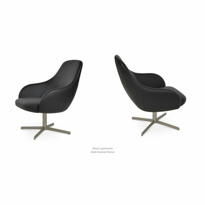 GAZEL LOUNGE 4 STAR SWIVEL ARMCHAIR