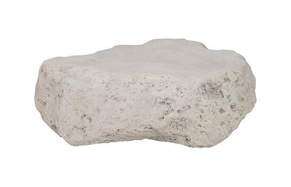 Cast Boulder Coffee Table Small , Roman Stone