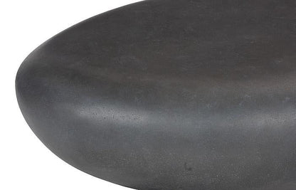 River Stone Coffee Table Large, Charcoal Stone