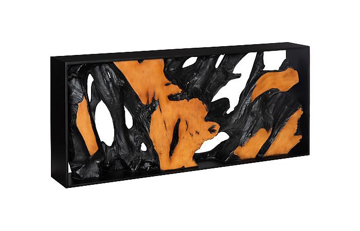 Cast Root Framed Console, Brown