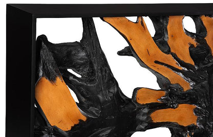 Cast Root Framed Console, Brown