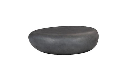 River Stone Coffee Table Small, Charcoal Stone