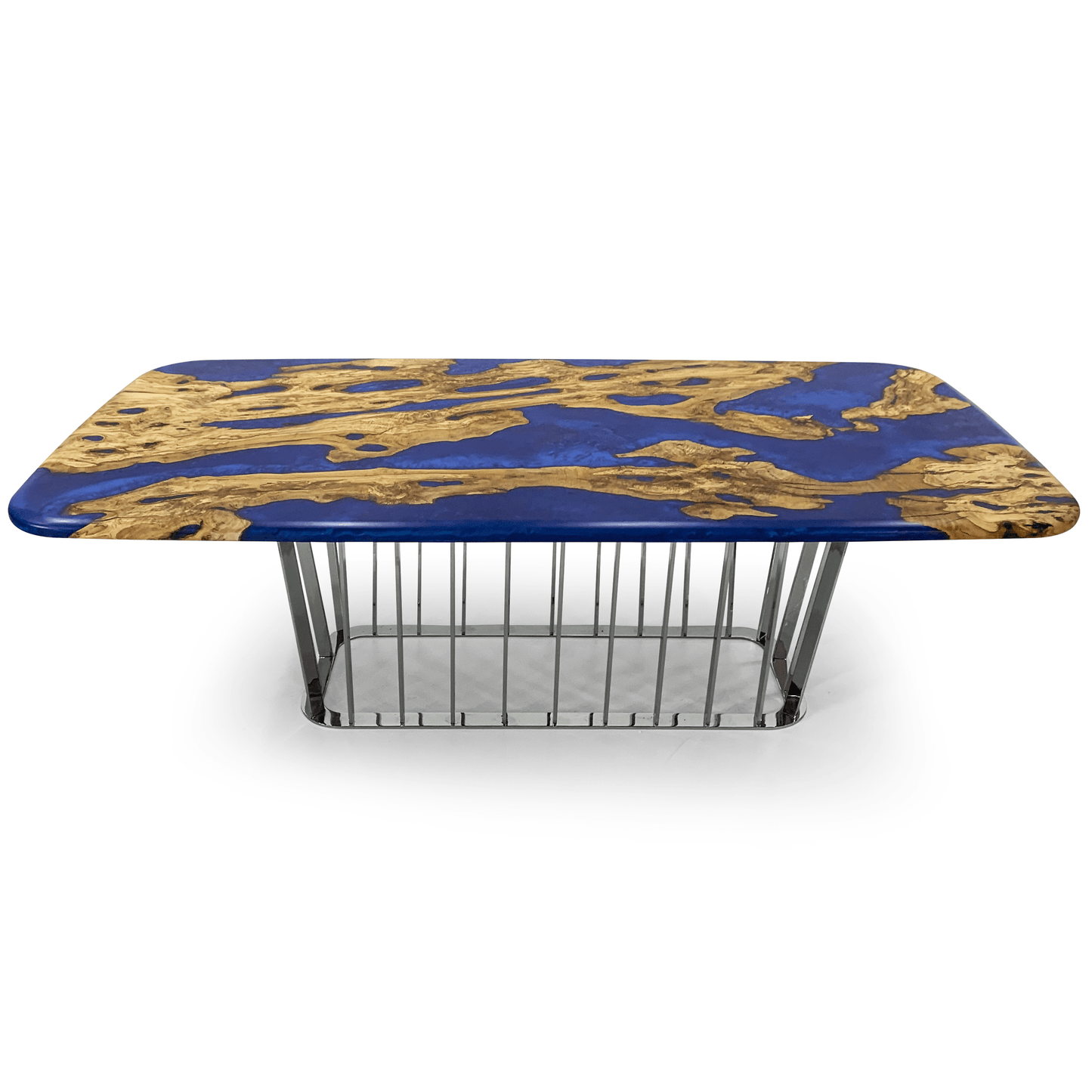 Giona Pearl Blue Olive Dining Table