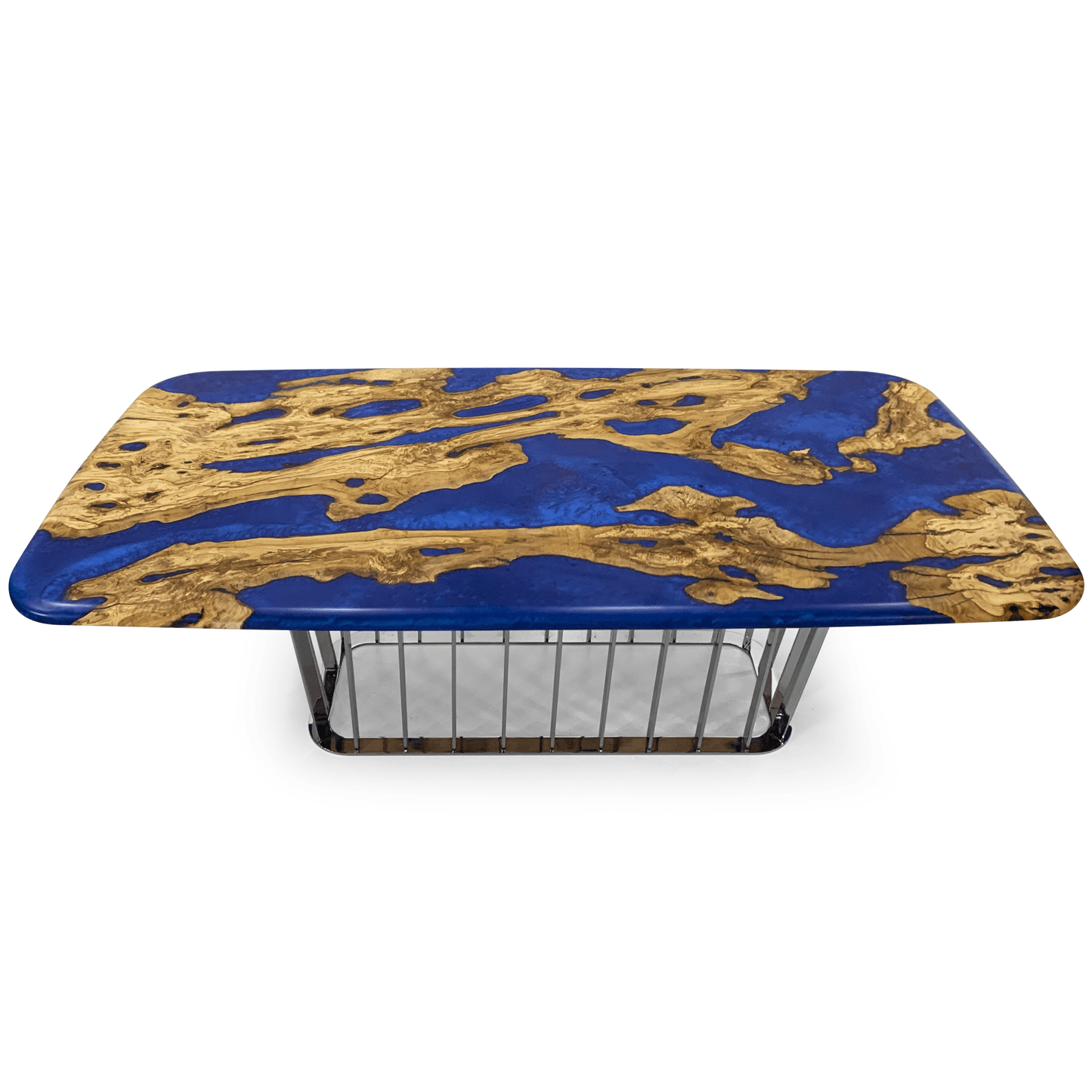 Giona Pearl Blue Olive Dining Table