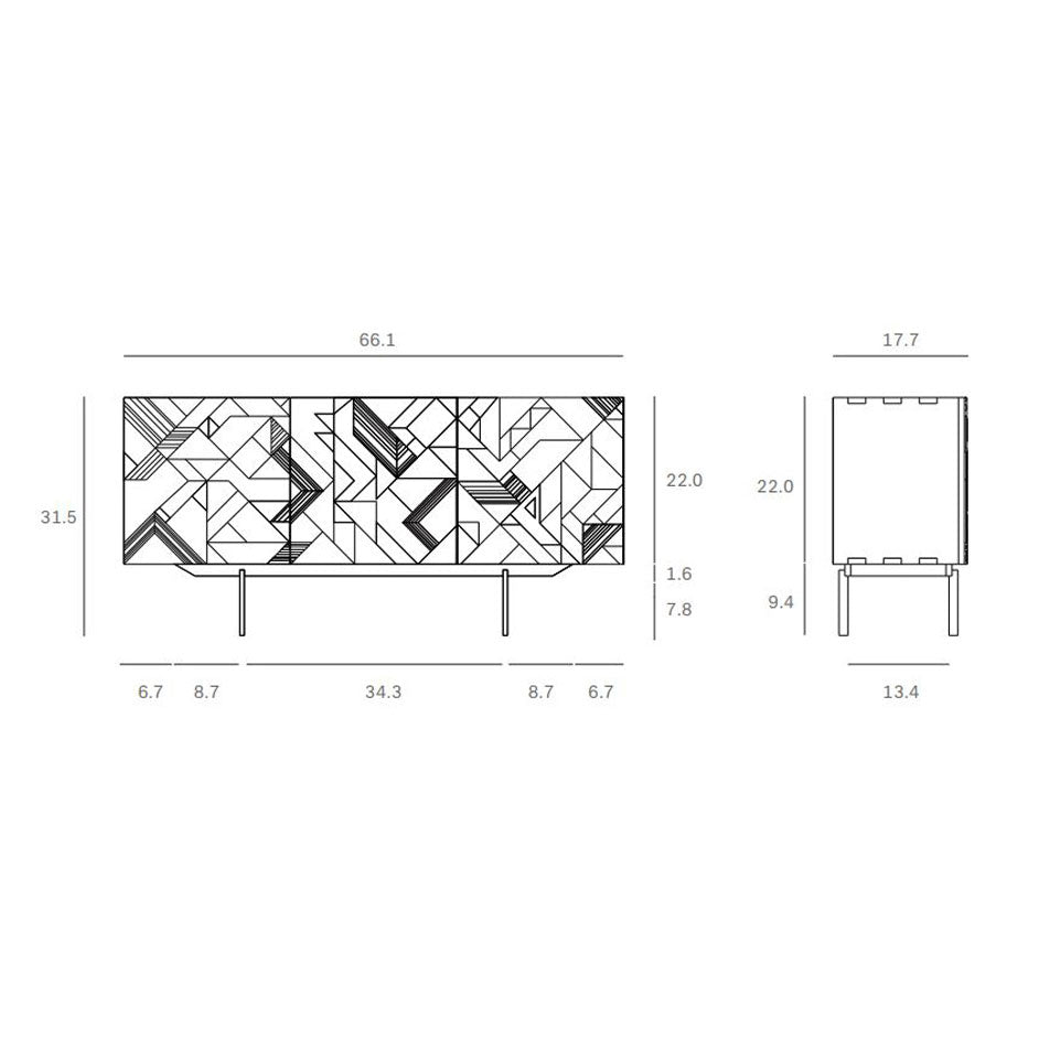 Graphic Sideboard