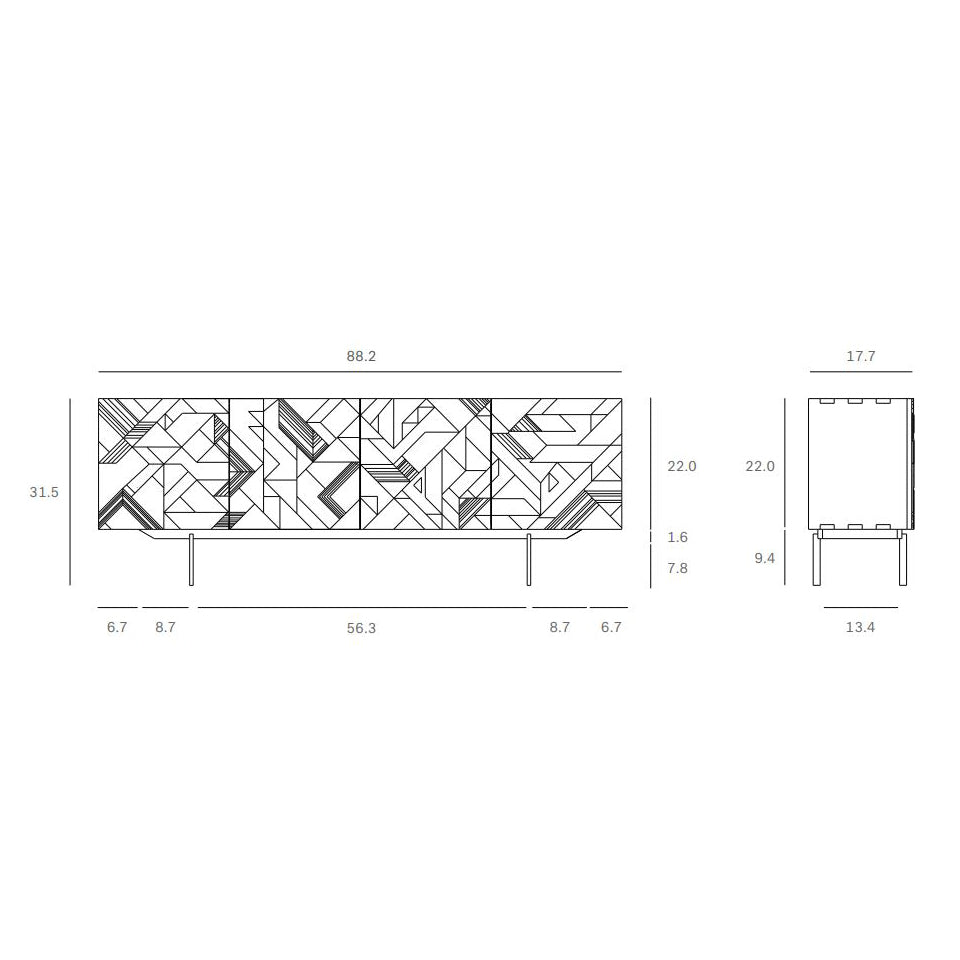Graphic Sideboard