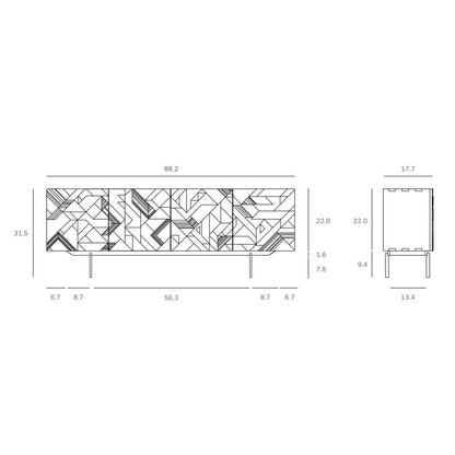 Graphic Sideboard