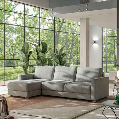 Hampton Queen Size Loveseat Sleeper Sectional