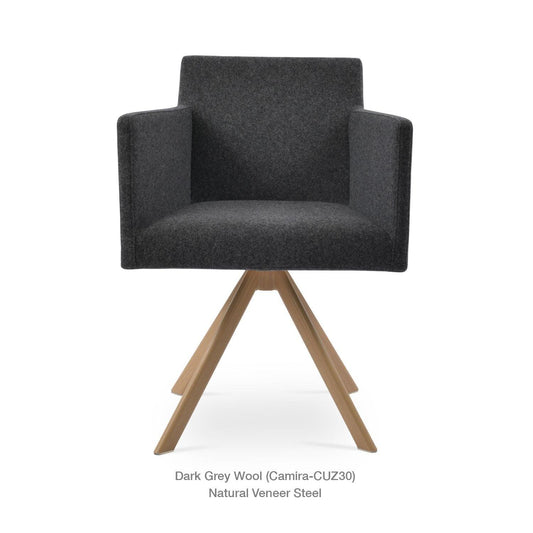 Harput Sword Swivel Armchair