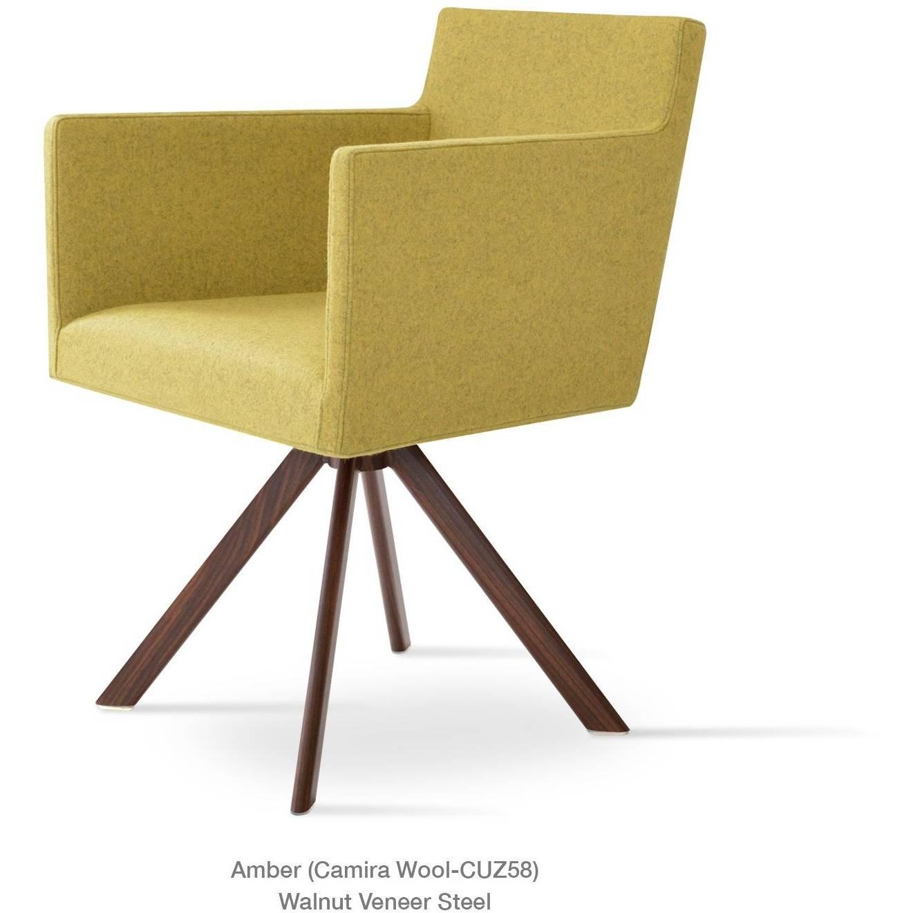 Harput Sword Swivel Armchair