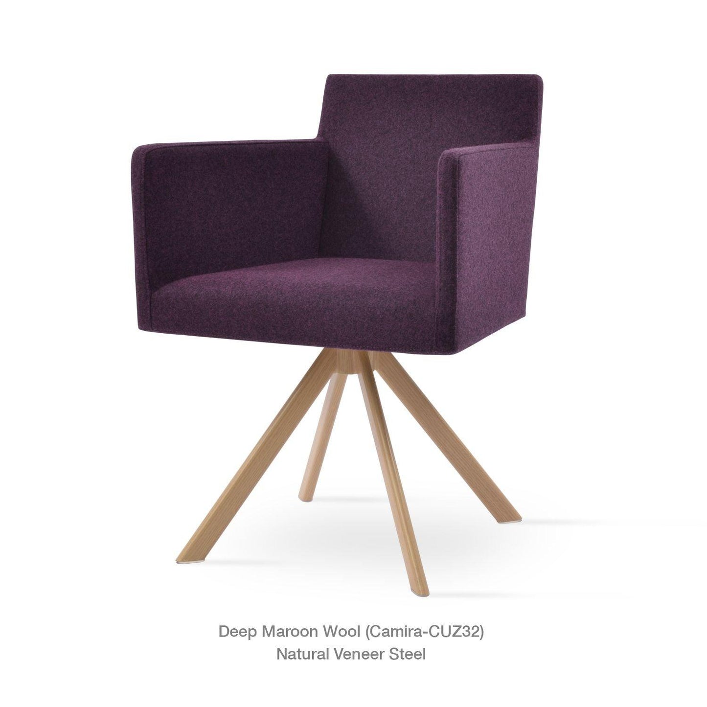 Harput Sword Swivel Armchair