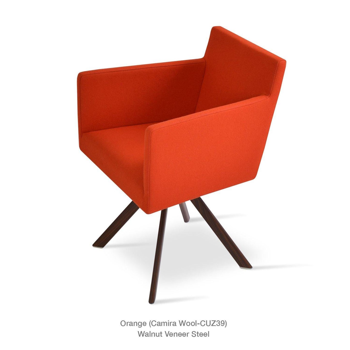 Harput Sword Swivel Armchair